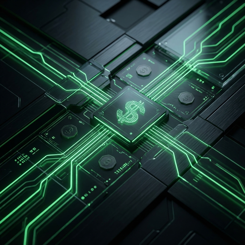 Futuristic AI Concept